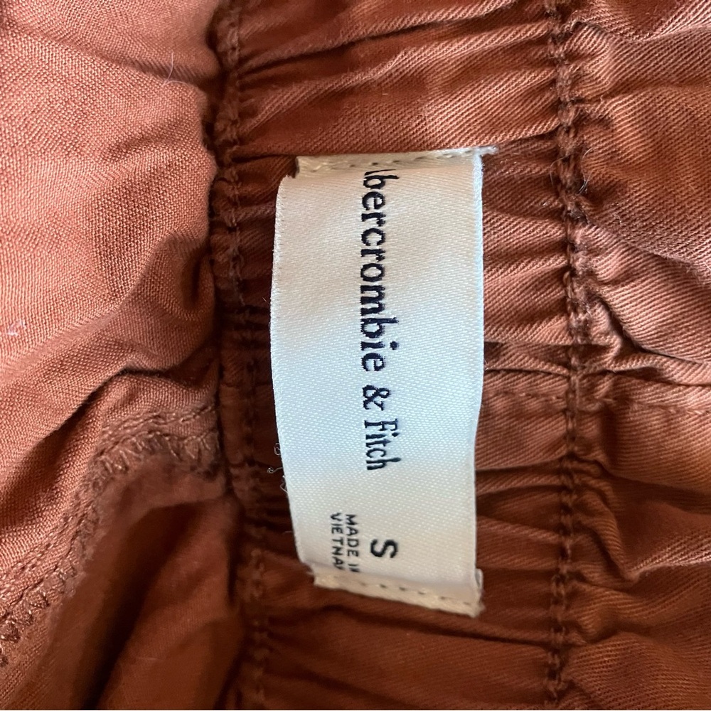 Abercrombie & Fitch Rust Colored High Waisted Cot… - image 3